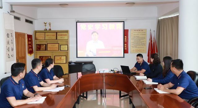 总部党支部组织开展党史学习教育活动