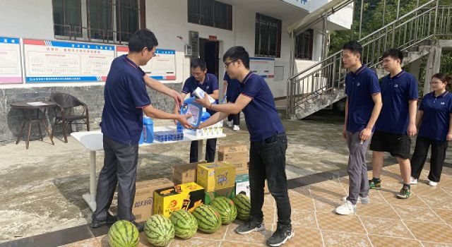 炎炎夏日送清凉、丝丝关怀暖人心-四川九绵工地“夏送清凉”员工关爱行动活动总结